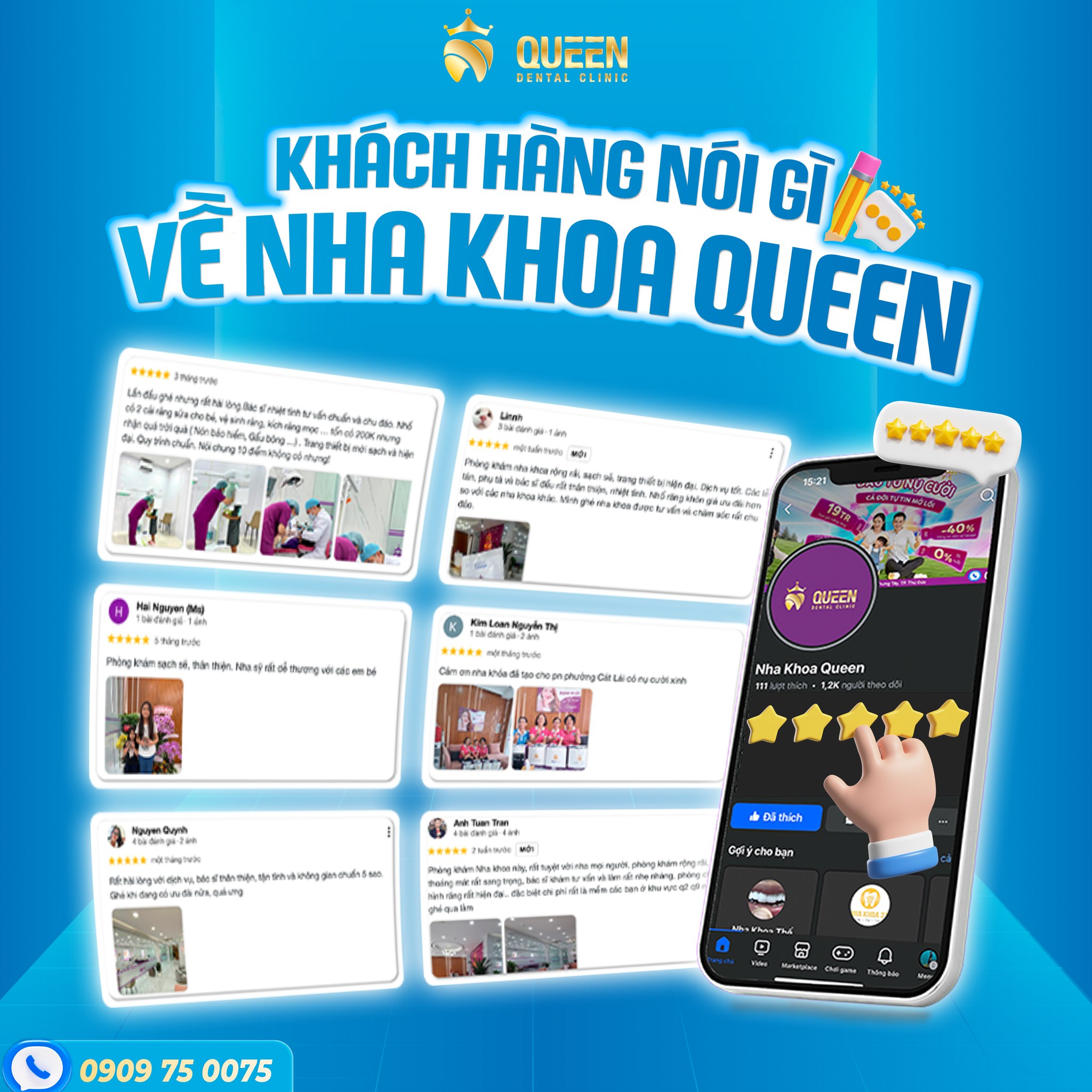 Khách hàng nói gì về Queen