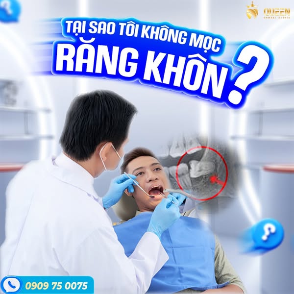Tại sao tôi không mọc răng khôn